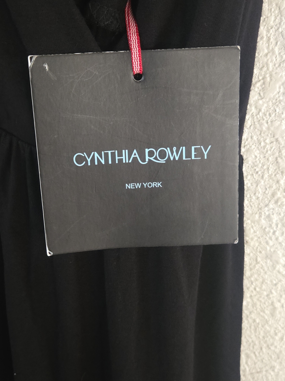 Cynthia Rowley Black V-Neck Sleeveless Maxi Dress - Picture 6 of 7